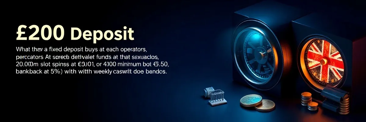 What a Fixed Deposit Buys at Each Operator, Stated in Numbers — cryptocurrency casino in the UK